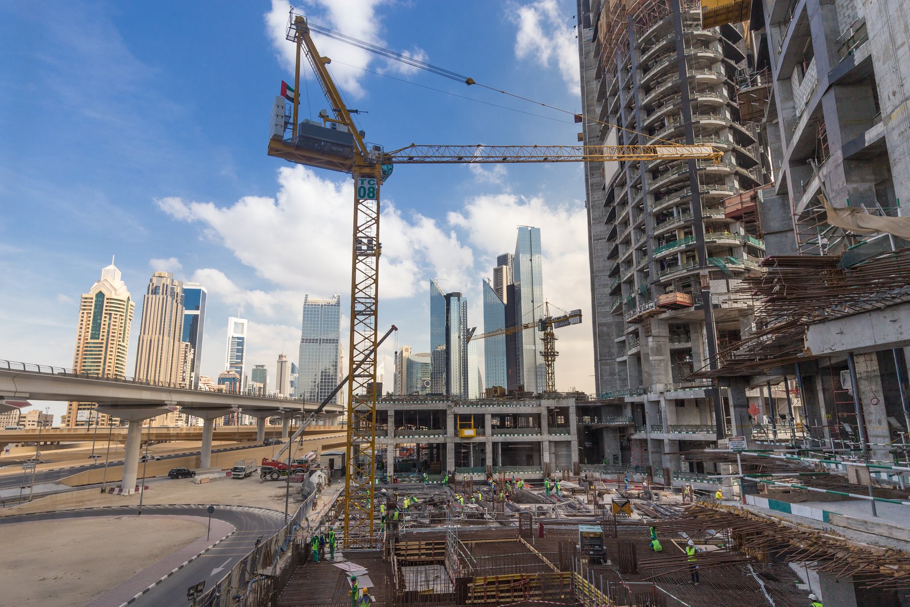 Modern Building Construction Site Works